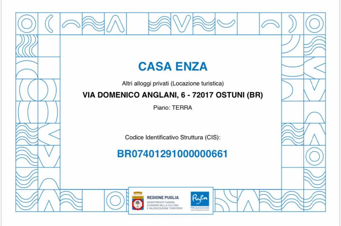 Apartament Casa Enza Ostuni Zewnętrze zdjęcie